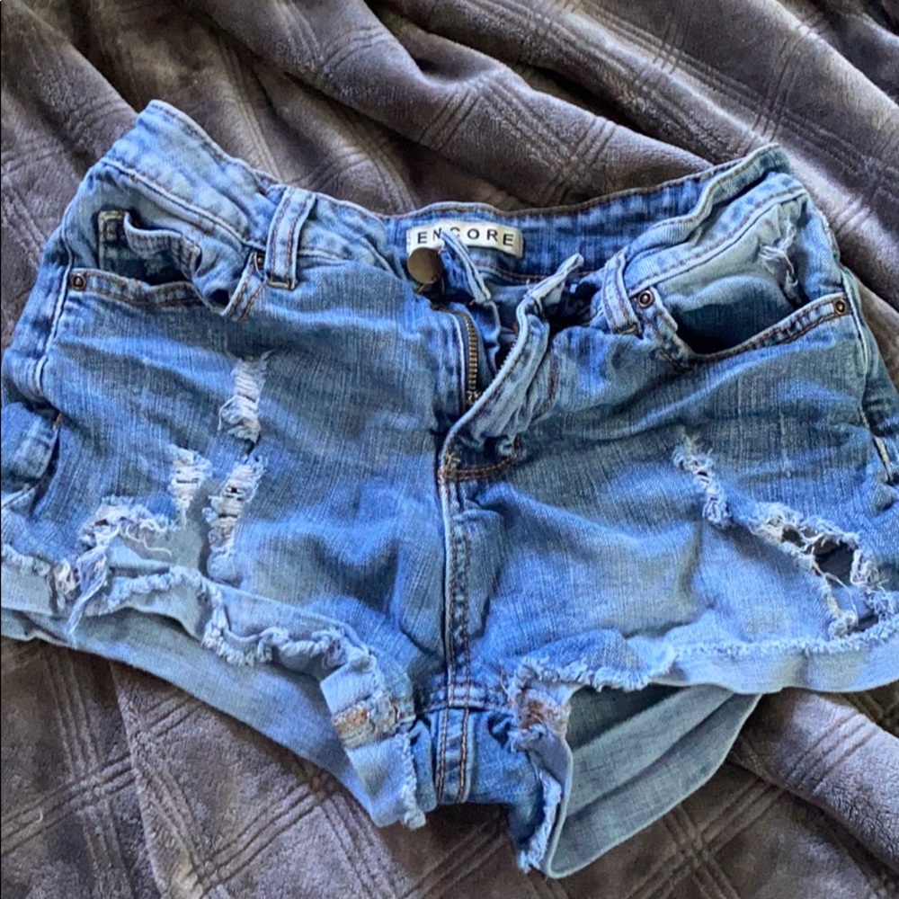 Encore jean shorts size 5